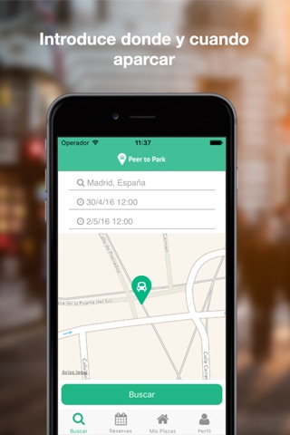 Peer to Park - Tu app para aparcar screenshot 2