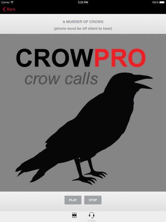 Crow Calls  & Crow Sounds for Hunting - BLUETOOTH COMPATIBLE