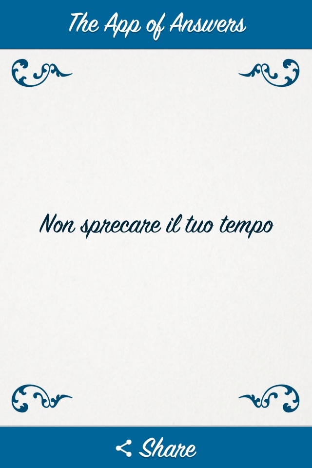 The App of Answers - L'app delle Risposte screenshot 3