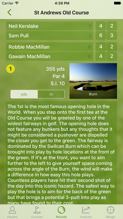 aye.golf - Personal Golf Assistant - with GPS Rangefinder screenshot-3