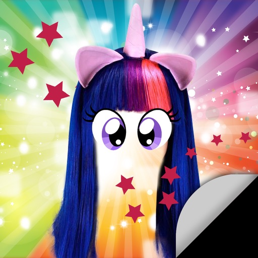 My Pony Hair Salon Stickers Icon