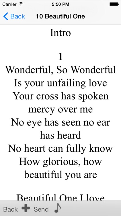 Worship and Praise Lyrics