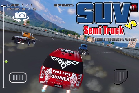 Suv Vs SemiTruck - 3D Racing Game screenshot 4