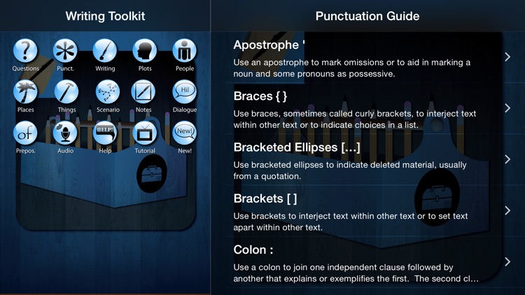 Writing Toolkit HD screenshot-3