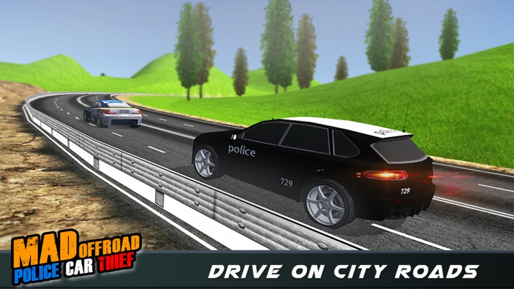 Extreme Off-Road Police Car Driver 3D Simulator - Drive in Cops Vehicle screenshot-4