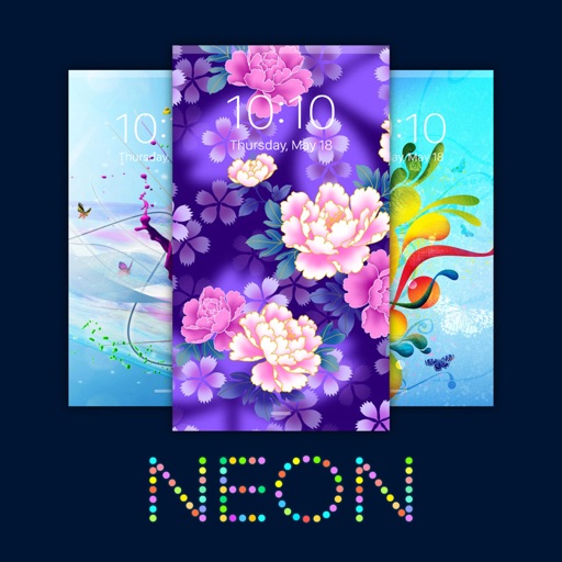 Neon Wallpapers ™ - Colorful & vibrant backgrounds iOS App