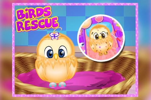 birds rescue - Take care for your innocent Bird  - care & dress up kids game screenshot 3