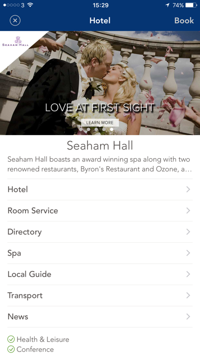 How to cancel & delete Seaham Hall and Serenity Spa from iphone & ipad 1