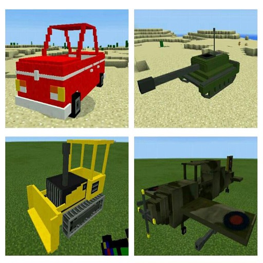 Weapon and Vehicle Mods for Minecraft PC