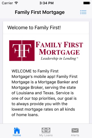 Family First Mortgage screenshot 2