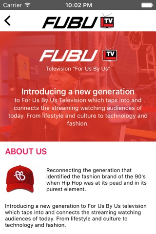 FUBU TV screenshot 2
