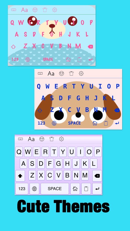 kawaii keyboard iphone