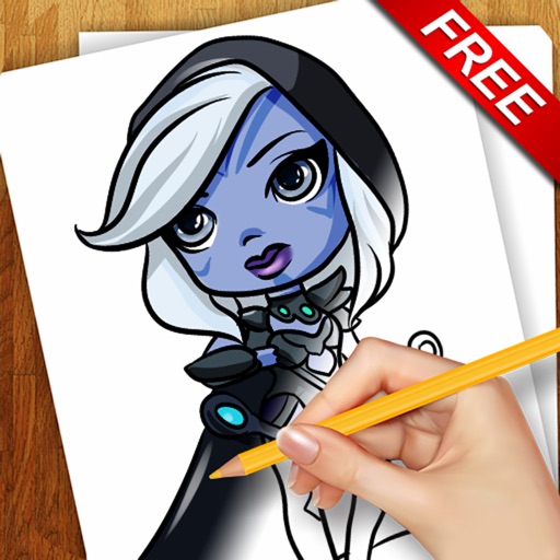 Learn How To Draw for Dota Characters Free icon