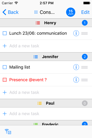 SmartList - Your organized task list screenshot 2