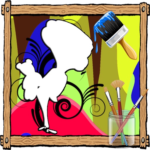 Coloring Game For Kids Mr Bean Cartoon Edition icon