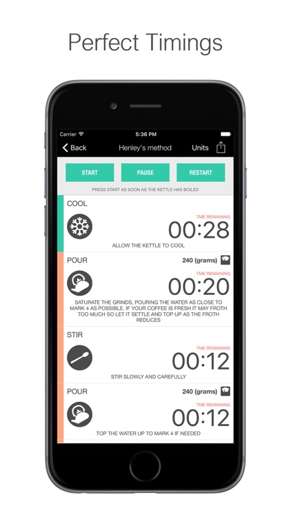 Mister Barista - Coffee Recipe Guide And Timer