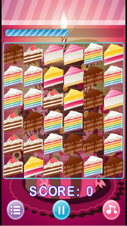 my cake birthday lite - Cake Match Game screenshot-3