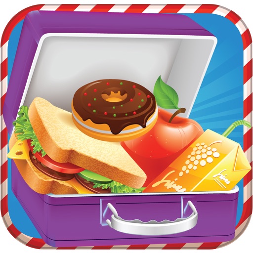 Kids school lunch maker – A school food & lunch box cooking game for girls