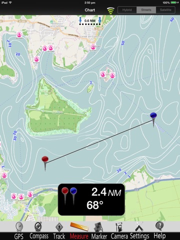 Chiemsee Nautical Charts Pro screenshot 2