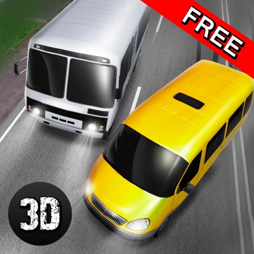 Russian Minibus Traffic Racer 3D iOS App