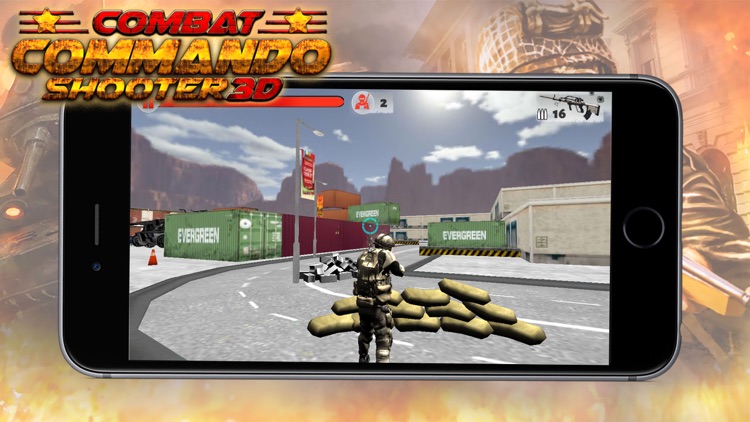 Combat Commando 3D - Fight Dangerous Rogue Enemy screenshot-3