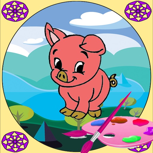 Draw Page App Pig Edition Edition Icon