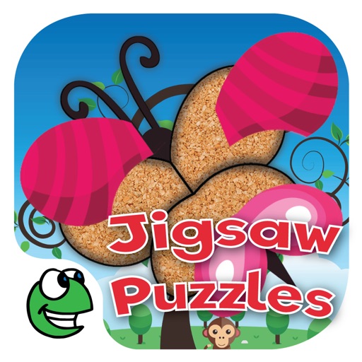 Jigsaw Puzzles Hits for Kids and Toddlers ∙ Jigsaw learning and educational game with animals Icon