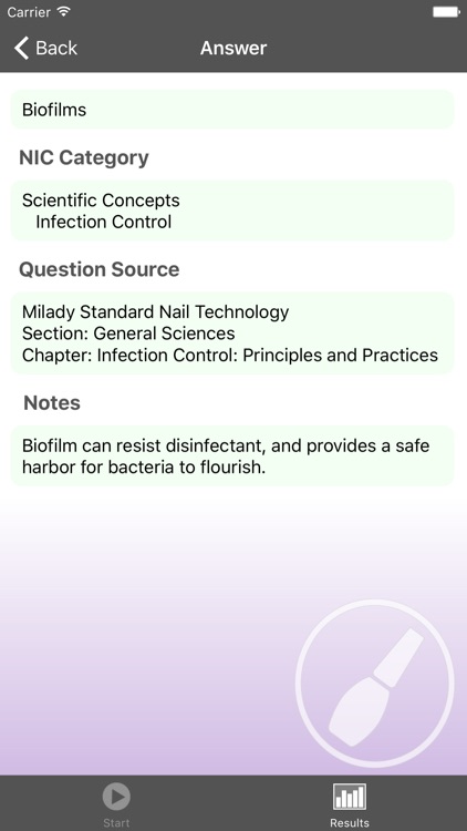 Practice Theory Exams for Manicuring Students screenshot-3