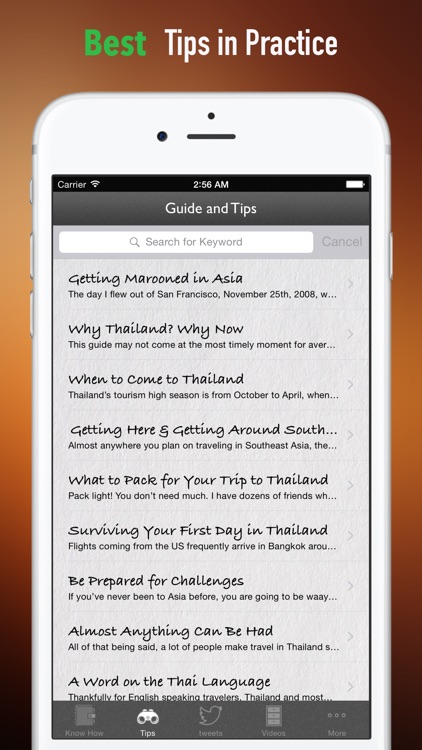 Thai Travel:Guide and Tips screenshot-3