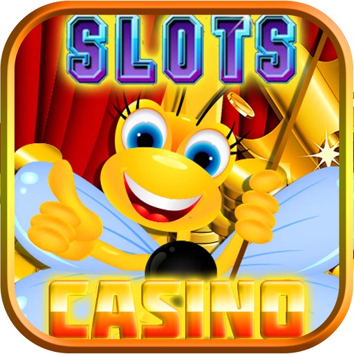 777 Classic Casino Slots Of Bee Moth:Free Game Slots HD icon