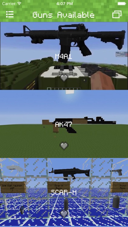 GUNS MOD FOR MINECRAFT PC EDITION - POCKET GUIDE