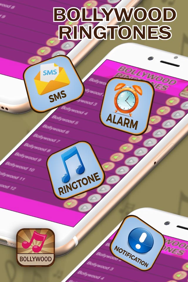 Bollywood Ringtones Free – Most Popular Indian Sound Effect.s and Hindi Melodie screenshot 2