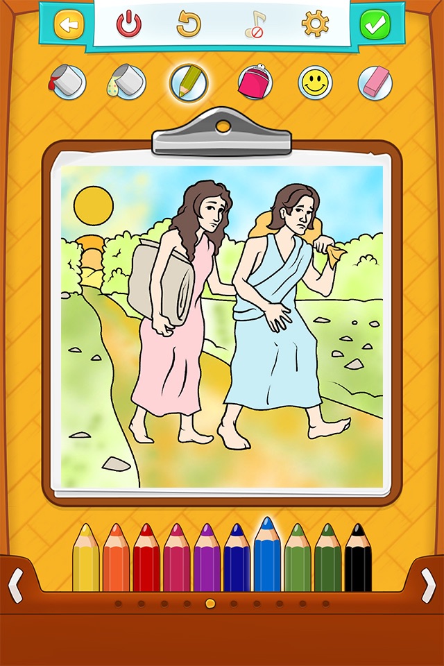 Bible Coloring Book ! screenshot 2