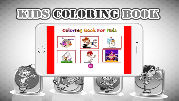 Coloring books (sport) : Coloring Pages & Learning Educational Games For Kids Free!