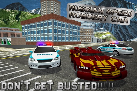 Robbers Police Chase Car Rush screenshot 4