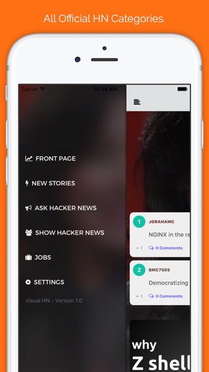 Visual HN - Hacker News Reader Reinvented