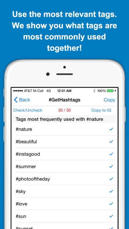 GetHashtags Free - Copy & Paste Most Popular Hashtags for Instagram