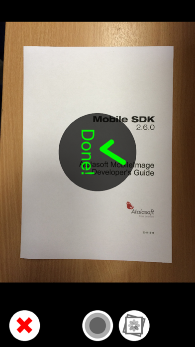 How to cancel & delete MobileImage Capture SDK from iphone & ipad 3