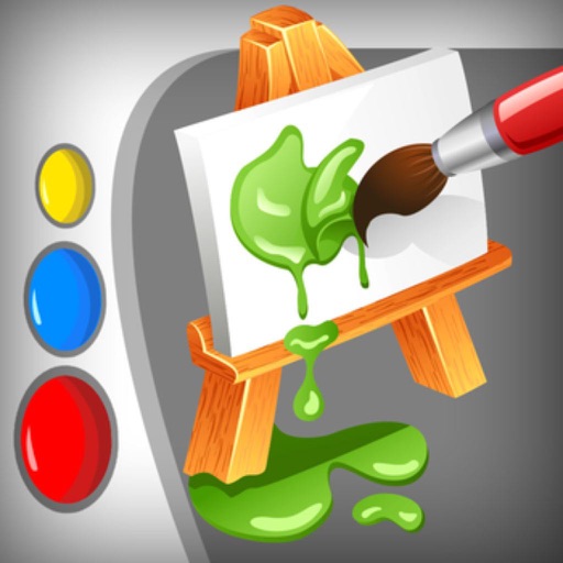 Cartoon SketchBook Paint - doodle, draw, sketch & color splash iOS App