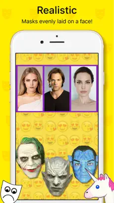 Screenshot 2 Masqify for Snapchat - HD Face Swap Masks, Switch Faces with Live Photo Effects iphone