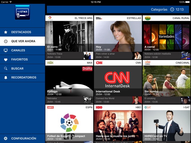 Guía TV Tigo Star for iPad(圖2)-速報App