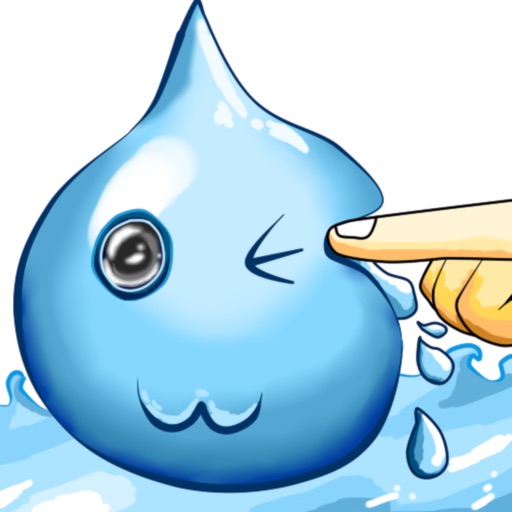 Touch water drops Icon