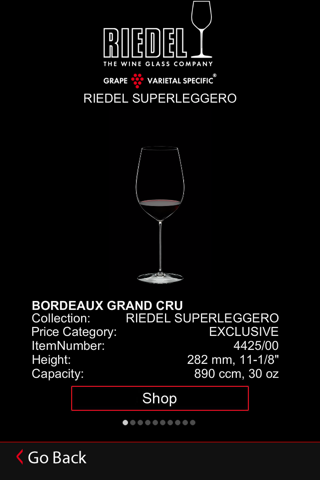 Riedel Wine Glass Guide screenshot 2