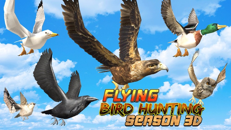 Flying Bird Hunting Season 3D Simulator: Sniper Hunter in Safari Jungle screenshot-3