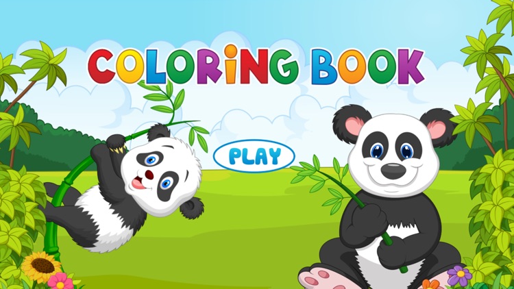 Panda Coloring Book - Painting Game for Kids