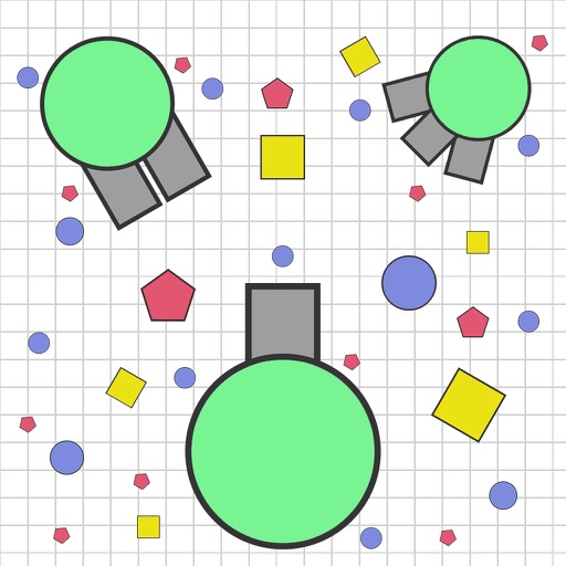 Diep.IO Tank War - Online Tank IO Diep game of snake by Peipei Xue