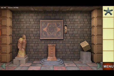 Dark Angel Temple Escape - an old Mystery Dungeon Room Escape Game screenshot 2