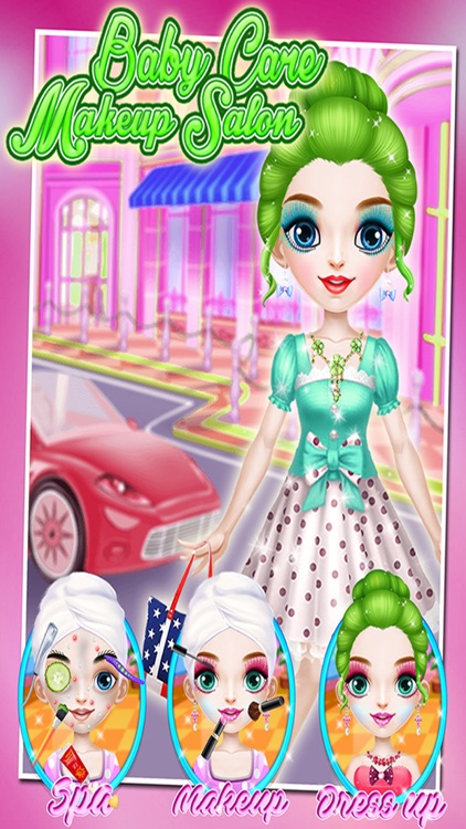 Baby Care Makeup Salon - Makeover Free Games for kids & girls