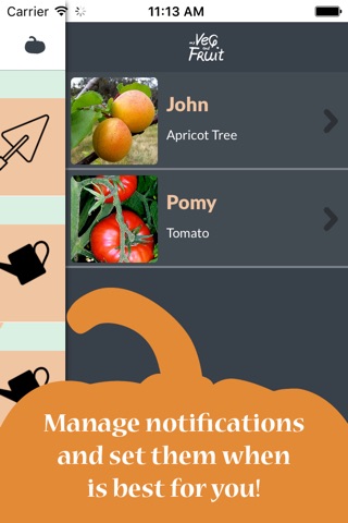 myVeg&Fruit | The app to manage your vegetable garden screenshot 3