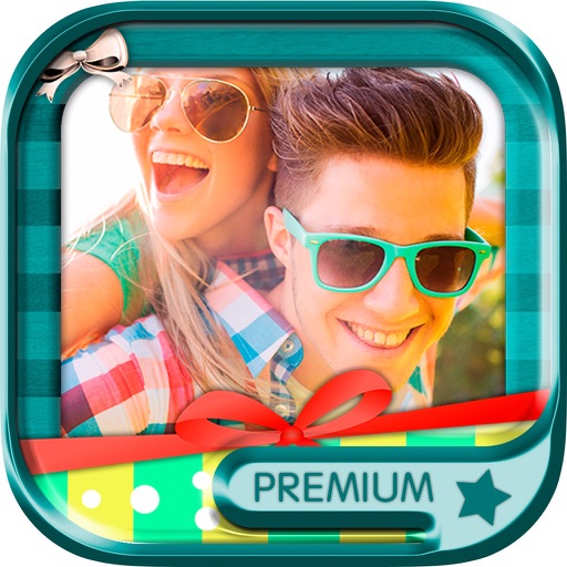 Birthday frames for photo collages and image editor - Premium icon